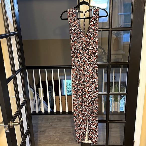 Free people~Darla sleeveless maxi dress size small.Beautiful and sexy!! - Picture 3 of 11